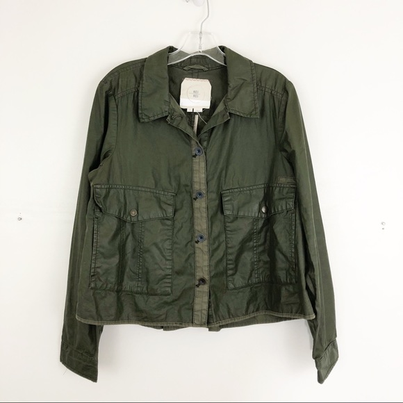 Anthropologie Jackets & Blazers - Anthropologie Hei Hei Waxed Utility Jacket (H2)